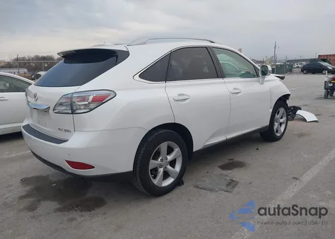 2011 Lexus Rx 350 из США, поврежденный, VIN 2T2BK1BA4BC111203